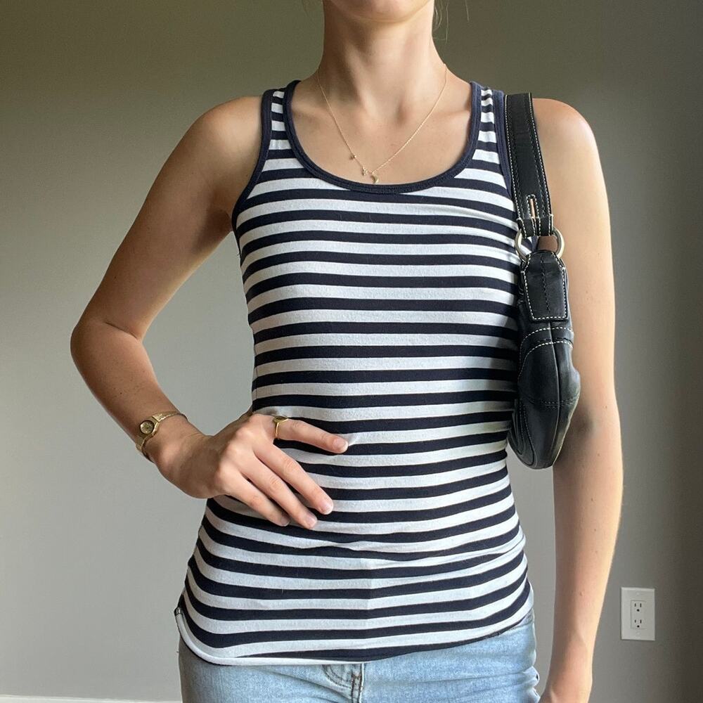 Y2K Striped Tank